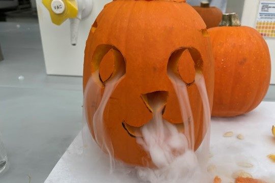 Spooky Pumpkins from Chem Club!